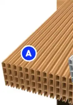 RONA Barrette 1 x 6 x 6', natural wood vinyl fence boards offer