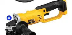 RONA DEWALT 8000 RPM Cordless 20-Volt 4 1/2-in Angle Grinder offer