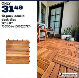 RONA 10-pack acacia deck tiles 12 x 12 offer