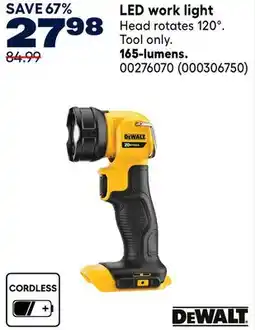 RONA DEWALT LED work light offer