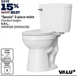 RONA VALU+ Spezia 2-piece toilet offer