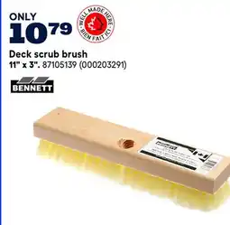 RONA Bennett Deck scrub brush 11 x 3 offer