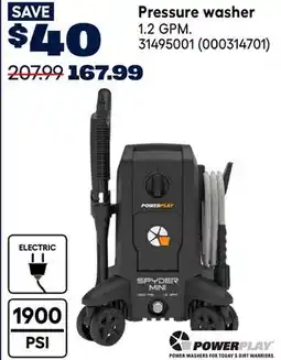 RONA POWER PLAY Pressure washer offer