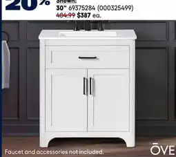 RONA OVE Vanities 30 offer