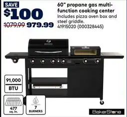 RONA Bakerstone 60 propane gas multi- function cooking center offer