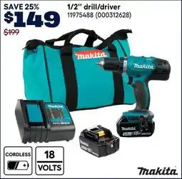 RONA MAKITA 1/2'' drill/driver offer