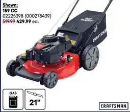 RONA Craftsman gas lawn mowers offer