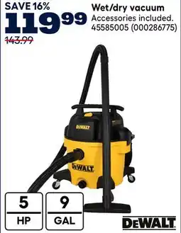 RONA DEWALT Wet/dry vacuum offer