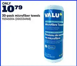 RONA Valu+ 30-pack microfiber towels offer