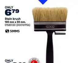RONA SIMMS Stain brush 100 mm x 30 mm offer