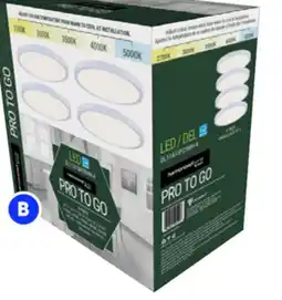 RONA Canarm Flushmounts 4-pack, 11, 2700- 5000 K, 1000 lumens offer