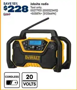 RONA DEWALT Jobsite radio offer
