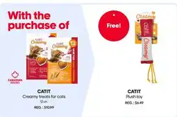 Mondou CATIT Creamy treats for cats offer
