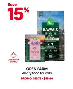 Mondou OPEN FARM All dry food for cats offer