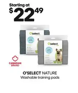 Mondou O'SELECT NATURE Washable training pads offer