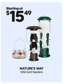 Mondou NATURE'S WAY Wild bird feeders offer