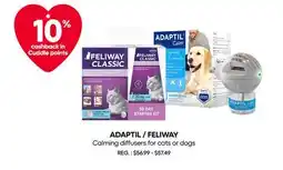 Mondou ADAPTIL/FELIWAY Calming diffusers for cats or dogs offer