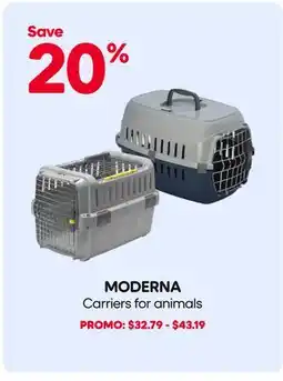 Mondou MODERNA Carriers for animals offer