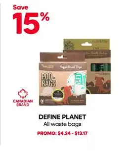 Mondou DEFINE PLANET All waste bags offer