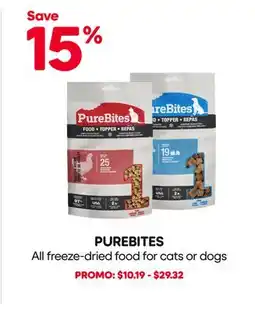 Mondou PUREBITES All freeze-dried food for cats or dogs offer