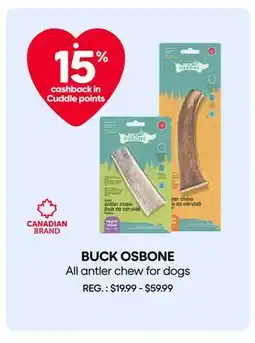 Mondou BUCK OSBONE All antler chew for dogs offer