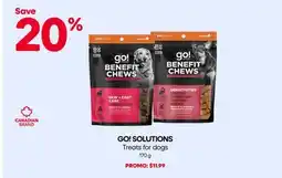 Mondou GO! SOLUTIONS Treats for dogs offer