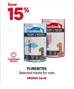 Mondou PUREBITES Selected treats for cats offer