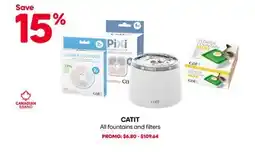 Mondou CATIT All fountains and filters offer