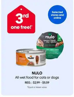 Mondou NULO All wet food for cats or dogs offer