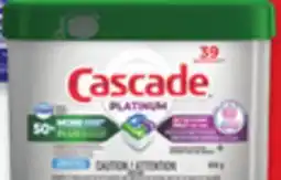 Walmart Cascade Platinum or Platinum Plus ActionPacs offer