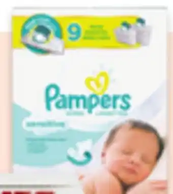 Walmart Pampers 6x or 7x wipes offer