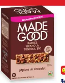 Walmart MadeGood granola bars offer
