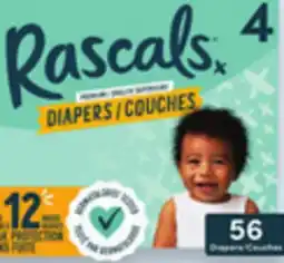Walmart Rascals premium superpack diapers offer