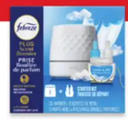 Walmart Febreze PLUG air freshener starter kit offer
