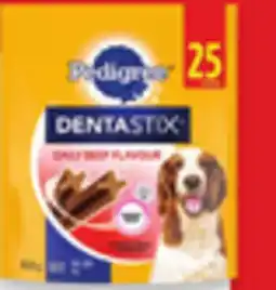 Walmart Pedigree dog treats offer