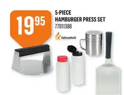 Canac 5-Piece Hamburger Press Set offer