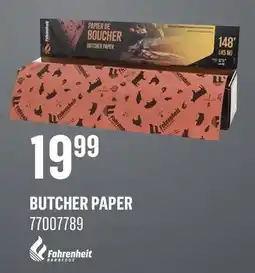 Canac Butcher Paper offer