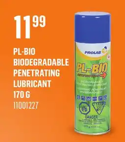 Canac PL-BIO Biodegradable Penetrating Lubricant offer