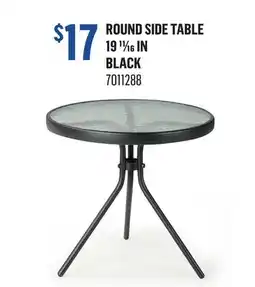 Canac Round Side Table 1911/16in offer