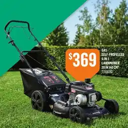 Canac Gas Self-Propelled 4-in-1 Lawnmower offer