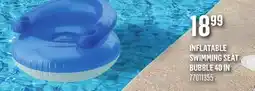 Canac Inflatable Swimming Pool Seat Bubble 40in offer
