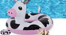 Canac Inflatable Swimming Pool Tube with Cup Holder 39 3/8 in offer