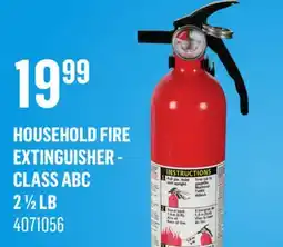 Canac Household Fire Extinguisher - Class ABC offer