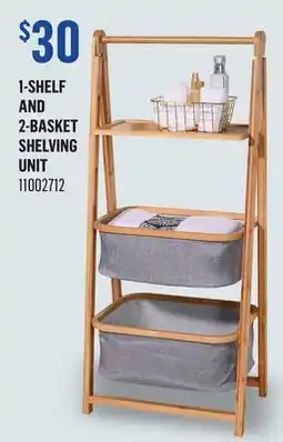 Canac 1-Shelf and 2-Basket Shelving Unit offer