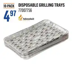 Canac Disposable Grilling Trays offer