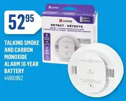 Canac Talking Smoke and Carbon Monoxide Alarm 10-year Battery offer