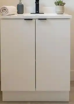 Canac Mikeala Vanity white offer
