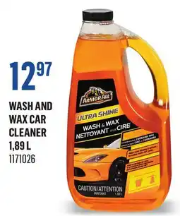 Canac Wash and Wax Car Cleaner offer