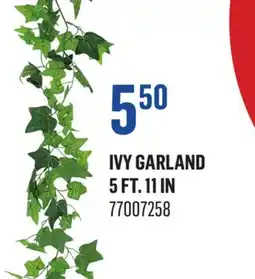 Canac Ivy Garland 5 ft. 11 in offer