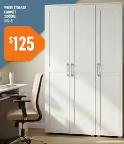 Canac White Storage Cabinet offer
